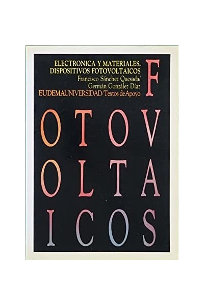 Electrónica y materiales, dispositivos fotovoltaicos